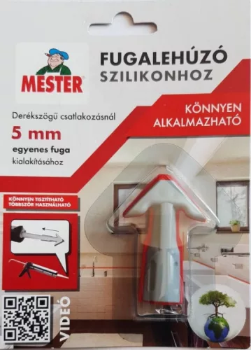 FUGALEHÚZÓ SZILIKONHOZ EGYENES FUGÁKHOZ   5 MM