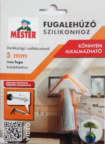 FUGALEHÚZÓ SZILIKONHOZ ÍVES FUGÁKHOZ  5 MM