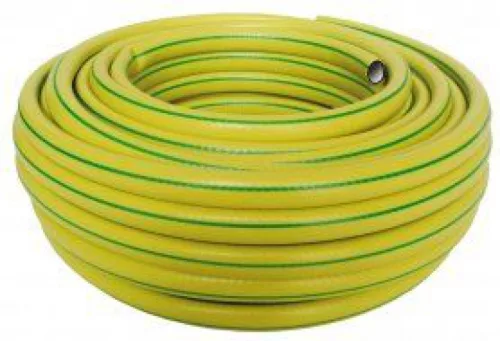 LOCSOLÓTÖMLÕ ECONOMY 1/2½ SÁRGA, ZÖLD CSÍKKAL /25 M