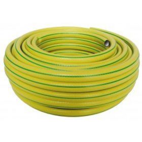 LOCSOLÓTÖMLÕ ECONOMY 3/4½ SÁRGA, ZÖLD CSÍKKAL /50 M