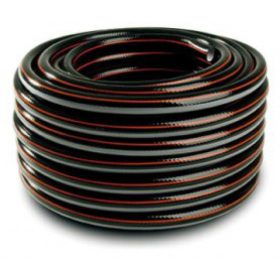   LOCSOLÓTÖMLÕ CARBON 1/2"  FEKETE, NARANCSS. CSÍKKAL /20M