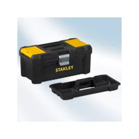   SZERSZÁMOSLÁDA STANLEY STST1-75515 12,5" FÉMCSATOS,FEDÉLBEN CSAVARTARTÓ