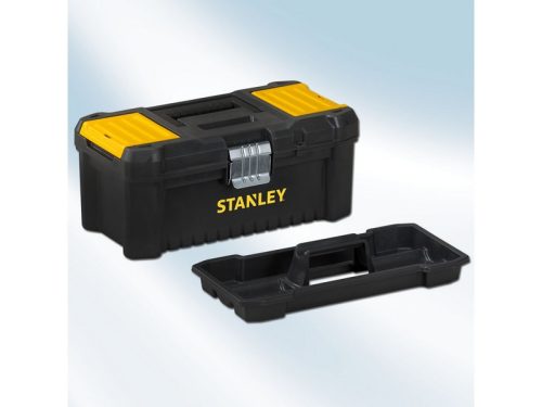 SZERSZÁMOSLÁDA STANLEY STST1-75515 12,5" FÉMCSATOS,FEDÉLBEN CSAVARTARTÓ
