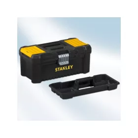   SZERSZÁMOSLÁDA STANLEY STST1-75518 16" FÉMCSATOS,FEDÉLBEN CSAVARTARTÓ+B6
