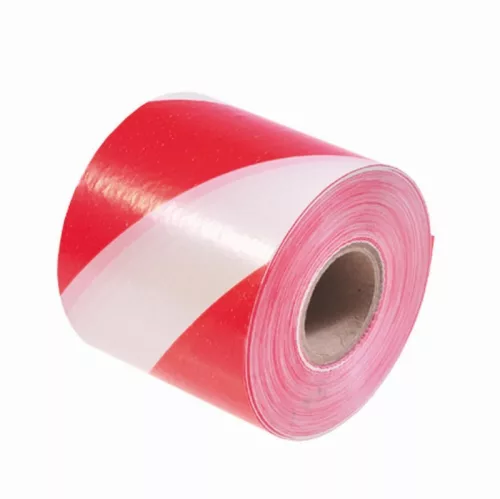 JELZÕSZALAG  80 MM X 200 M PIROS-FEHÉR/ TAS0628 PAINTER