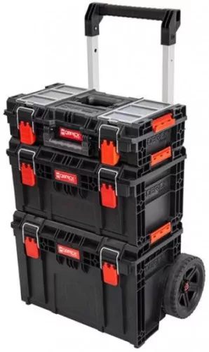 SZERSZÁMOSLÁDA SZETT2 KEREKES, EGYMÁSRA RAKHATÓ, 76.5l L PATROL MÛANYAG  (Z25800PG013)