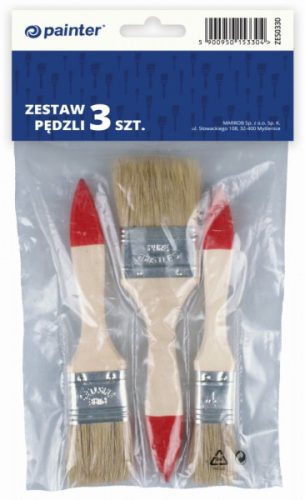 ECSETKÉSZLET PAINTER 3 DB-OS, UNIVERZÁLIS HOBBY ZES0330