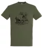 TOP kereknyakú póló vaddisznó mintával, 100% pamut, 190gr/m2, 2XL