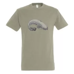   TOP kereknyakú póló harcsa mintával, 100% pamut, 190gr/m2, 3XL