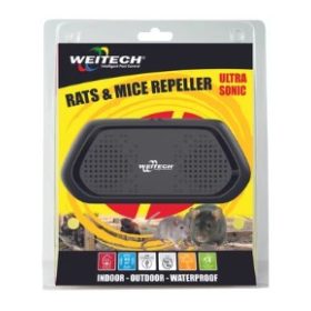   Weitech Ultrahangos patkány és egérriasztó IP44 kül és beltéri