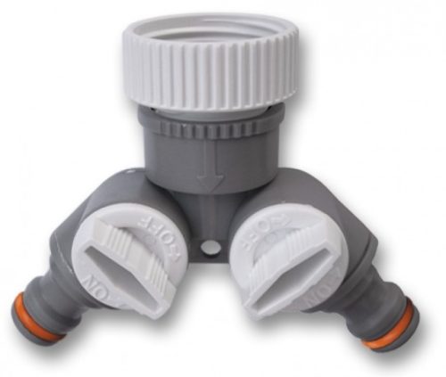 WHITE LINE Y elágazó, elzárható 1- 3/4 colos