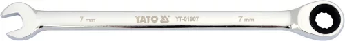 YATO Csillag-villás kulcs racsnis 7 mm 72T CrV
