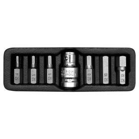 YATO Bit klt. (imbusz) 7 r. 4-12, L=30mm 1/2 col