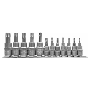   YATO Bithegy dugófejjel Torx 12 r. (1/4 col L=37mm T8-T30, 3/8 col L=48mm T40-