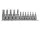 YATO Bithegy dugófejjel Torx 12 r. (1/4  col L=37mm T8-T30, 3/8 col L=48mm T40-