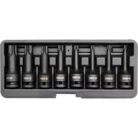   YATO Bit dugókulcs készlet gépi Torx 1/2 col 8 részes T30-T80