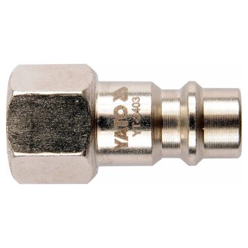 YATO Tömlővég 1/4 col ( 6,3 mm)