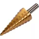 YATO Lépcsős fúró 4-22 mm HSS Titán-nitrid
