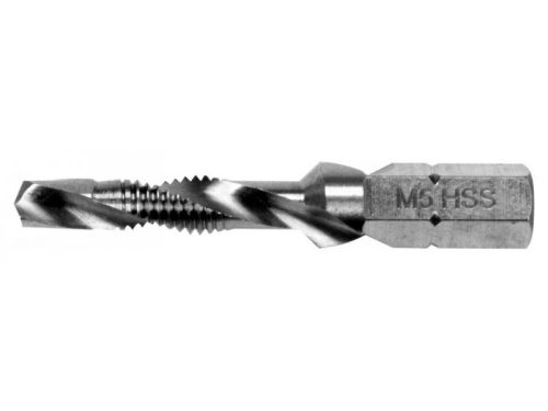 YATO Kombinált gépi fúró-menetfúró M5 bitbefogású