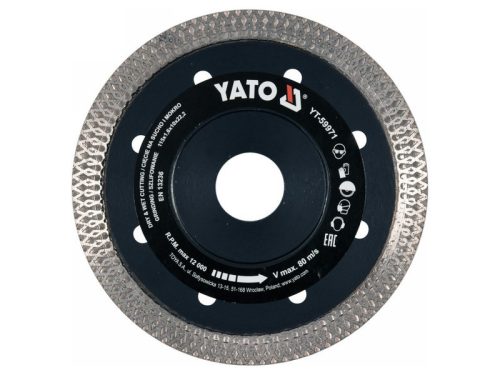 YATO Gyémánt vágótárcsa 115 mm folytonos