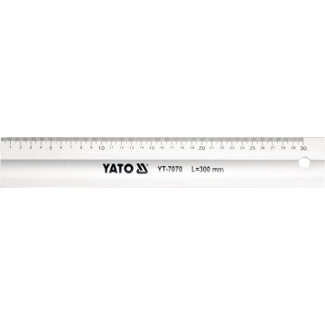 YATO Vonalzó ALU 30 cm