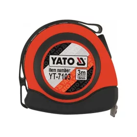 YATO Mérőszalag 3 m/16 mm, mágneses, nylon bevonatú