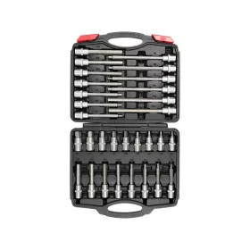   YATO Bit dugókulcs készlet 30 részes Imbusz 1/2' 5-19 mm CrV