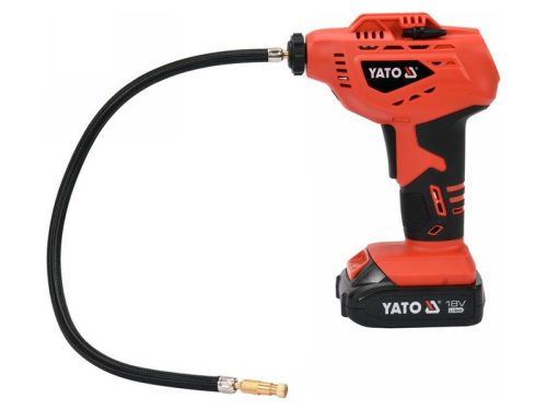 YATO Akkus pumpa 18 V (1 x 2,0 Ah akku + töltő)