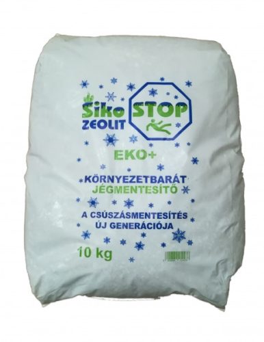 JÉGMENTESÍTŐ ZEOLIT/ 10 KG KÖRNYEZETBARÁT/ MAX 10 CSOMAG RENDELHETŐ KISZÁLLÍTÁSRA !